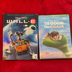 Wall-E & The Good Dinosaur DVDs -